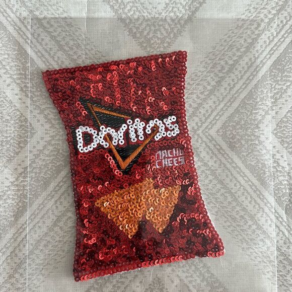 CJ Hendry: Bargain Bodega Sequin Patch - Doritos Nacho Cheese - Picture 2 of 3